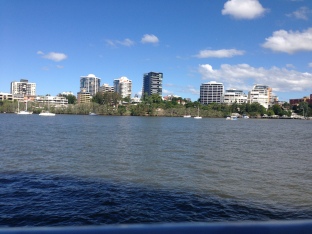 Brisbane skyline - from the river