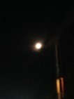 attempt to take a pic of the cool moon