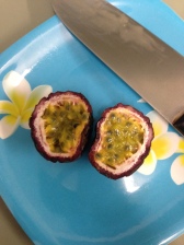 bought a passionfruit!